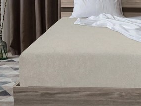 Froté plachta EXCLUSIVE sivo-hnedá 90 x 200 cm