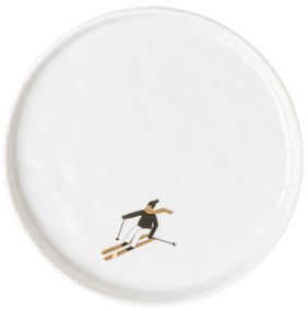 räder Porcelánový tanierik Skiing