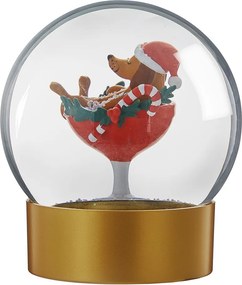 CELEBRATE X-MAS Snehová guľa pes 11 cm