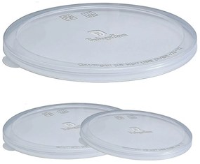 BERLINGERHAUS BH-0001 Plastové veká na hrnce, 3 ks