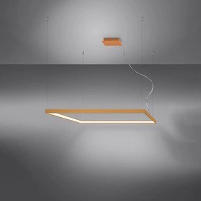Závesné LED svietidlo Nelya l, 1x LED 70w, 4000k, g