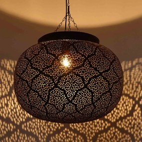 Luxusná mosadzná lampa Kamaria