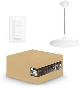 PHILIPS HUE Závesné LED inteligentné osvetlenie HUE CHER s vypínačom, 24W, teplá biela-studená biela, okrúhle, b