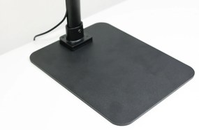 Stolná LED lampa ALVARO, základňa, diaľkový ovládač