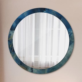Okrúhle ozdobné zrkadlo Mramorový onyx fi 100 cm
