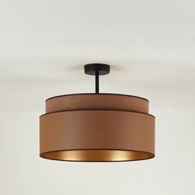 Brilagi - Prisadený luster OREGON VEGE 1xE27/15W/230V pr. 45 cm hnedá