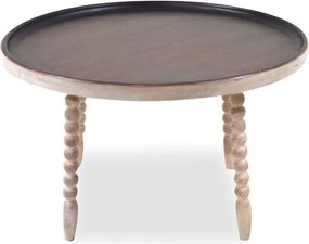 Konferenčný stolík z mangového dreva Støraa Knoxville, Ø 60 cm