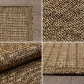 Behúň Giza 1410 Brown, 80x250, hnedá, chodba / predsieň, Ayyildiz