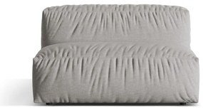 Svetlosivý modul pohovky (stredový diel) Martina – Micadoni Home