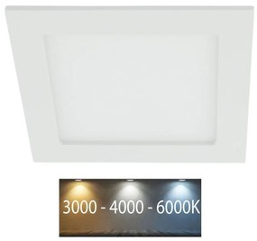 LED Kúpeľňové podhľadové svietidlo LED/12W/230V 3000/4000/6000K IP44