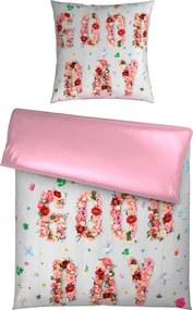 XXXLutz OBOJSTRANNÁ POSTEĽNÁ BIELIZEŇ, satén, ružová, 135/200 cm Esposa - Online Only bytové doplnky - 006127013501