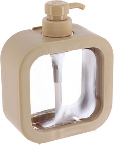 Dávkovač mydla Creamy, béžová, 500 ml