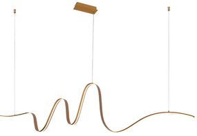 LED Dizajnové svietidlo Sirocco stmievateľné