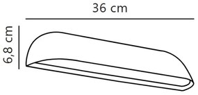 Nordlux - LED vonkajšie nástenné svietidlo FRONT LED/11W/230V IP44