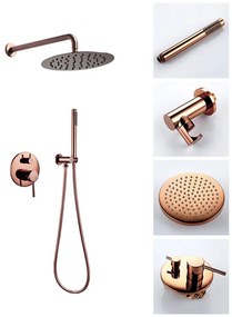 Sprchová podomietková súprava MAXMAX Rea LUNGO - rose gold