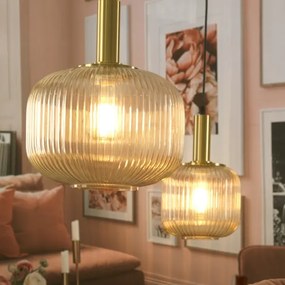 ONLI - Luster na lanku DOROTY 1xE27/22W/230V pr. 30 cm