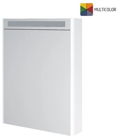 Mereo, Mereo Siena, kúpeľňová galérka 64 cm, zrkadlová skrinka, multicolor - RAL mat, MER-CN495GAzzzzM
