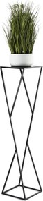 STOJAN NA KVETINÁČ LOFT3 100X24X24 CM ČIERNA