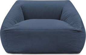 Tmavomodrý menčestrový sedací vak Lilibet – Bobochic Paris