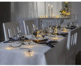 Vonkajšia svetelná LED reťaz Star Trading Flower, dĺžka 2,1 m