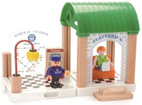 2Kids Toys - Vláčiková dráha Mesto a dedina 200 dielov