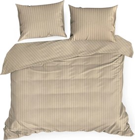 SATÉNOVÉ OBLIEČKY VERA 140X200 CM, 1 KS 70X80 CM BÉŽOVÉ