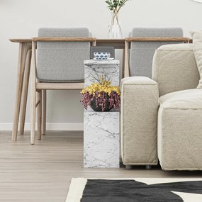 Bočný stolík Zeta Carrara Marble