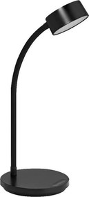 Ledvance - LED stmievateľná dotyková stolová lampa OFFICE LED/4,8W/5V 3000-6500K čierna