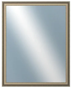 DANTIK - Zrkadlo v rámu, rozmer s rámom 80x100 cm z lišty DOPRODEJMETAL AG prehnutá veľká (3025)