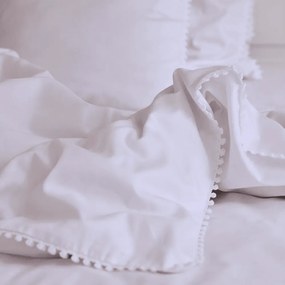 Povlečenie pre dospelých s čipkou biela 140x200cm