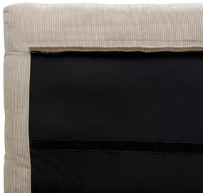 Manželská posteľ 140 cm Mellody (sivobéžová) (s roštom). Vlastná spoľahlivá doprava až k Vám domov. 1081351