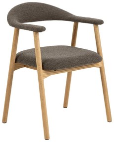 Hnedá jedálenská stolička Addi – Actona