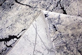 Koberec Verona 5260 GREY – sivý shaggy s jemným vzorom Rozmer: 60x100 cm