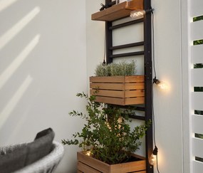 Svetelná reťaz s LED žiarovkami s vláknom