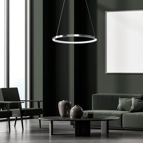 Závesné LED svietidlo Hoop, 1x LED 27w, 4000k, ch