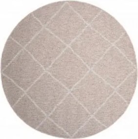 Koberec ARRUBA 4912 ružový kruh