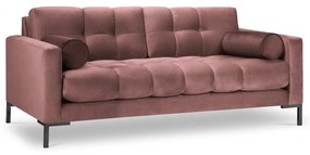 Ružová zamatová pohovka Cosmopolitan Design Bali