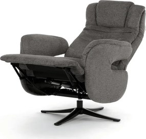Polohovacie kreslo sivé, elektrické TV-C5590 GREY2