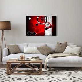 Obraz abstrakcie (90x60 cm)