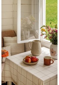 Biela porcelánová váza Kähler Design Poppy, výška 21 cm
