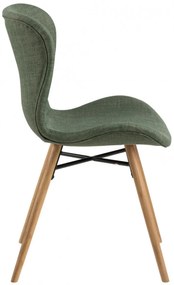 Jedálenská stolička Batilda II zelená