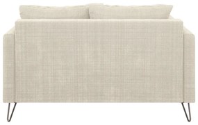 Krémová ženilková pohovka 140 cm Freya – Ropez