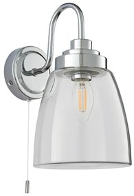 Endon 77088-Kúpeľňové nástenné svietidlo ASHBURY 1xE14/4W/230V IP44 lesklý chróm