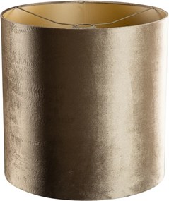 Zamatový tienidlo bronzové so zlatým vnútorným 40/40/40