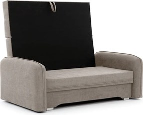 AKCIA Rozkladacia 2-miestna pohovka LAINE, béžová II. akosť