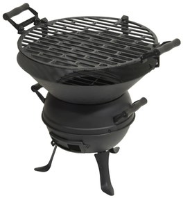 Cattara 13023 Gril na drevené uhlie Kettle, 48 x 37 x 36 cm