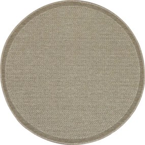 Obojstranný koberec BRUSSELS 205803/10610 béžový / krémový kruh