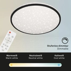 Brilo - LED Stmievateľné stropné svietidlo STARRY SKY LED/48W/230V 3000-6000K + DO
