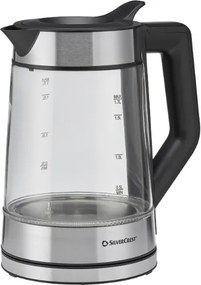 Silvercrest®  Sklenená rýchlovarná kanvica s digitálnym displejom Premium  (100395446)