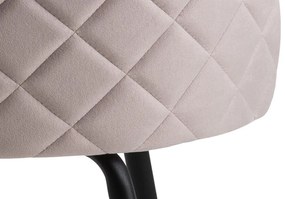 Štýlová jedálenská stolička Alexandre, svetloružová